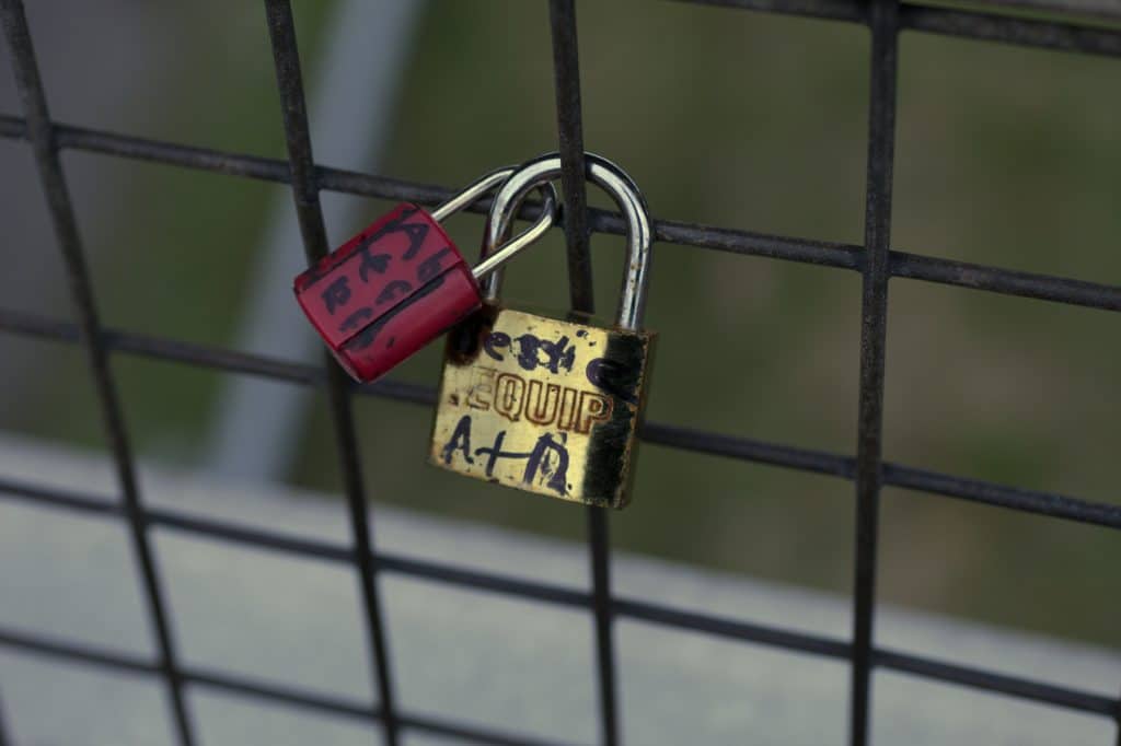 People tracing and GDPR - padlock to show GDPR